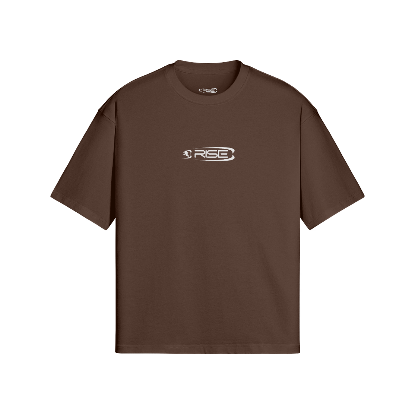 Angel White-Out Tee, in dark Brown – Rise Angel White-Out Tee, in dark Brown – Rise