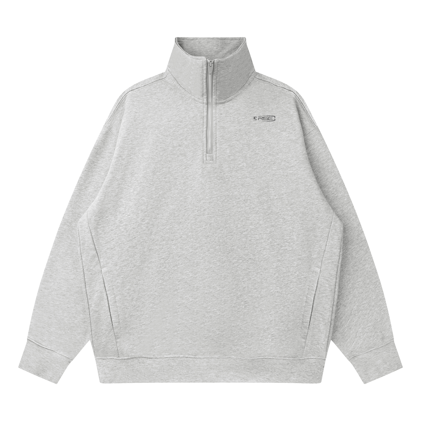 Quarter-Zip, Grey