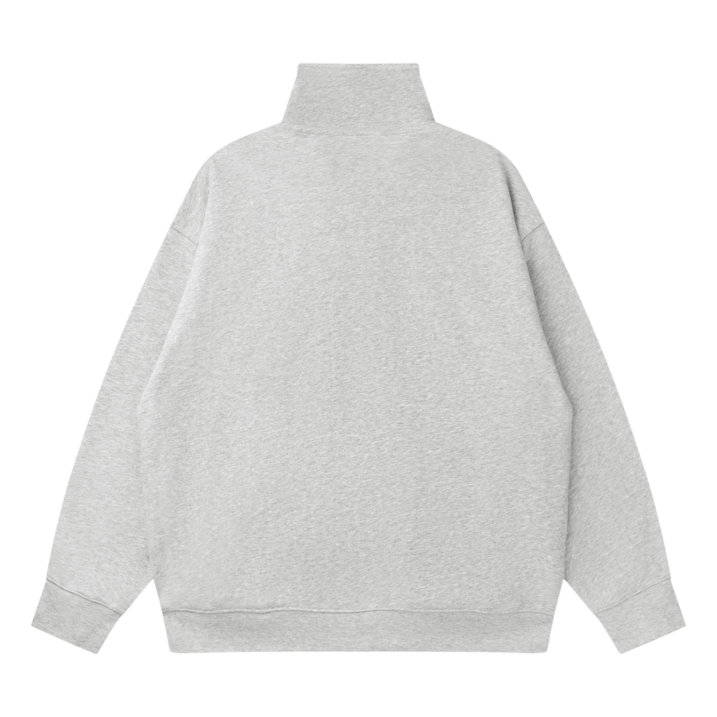 Quarter-Zip, Grey