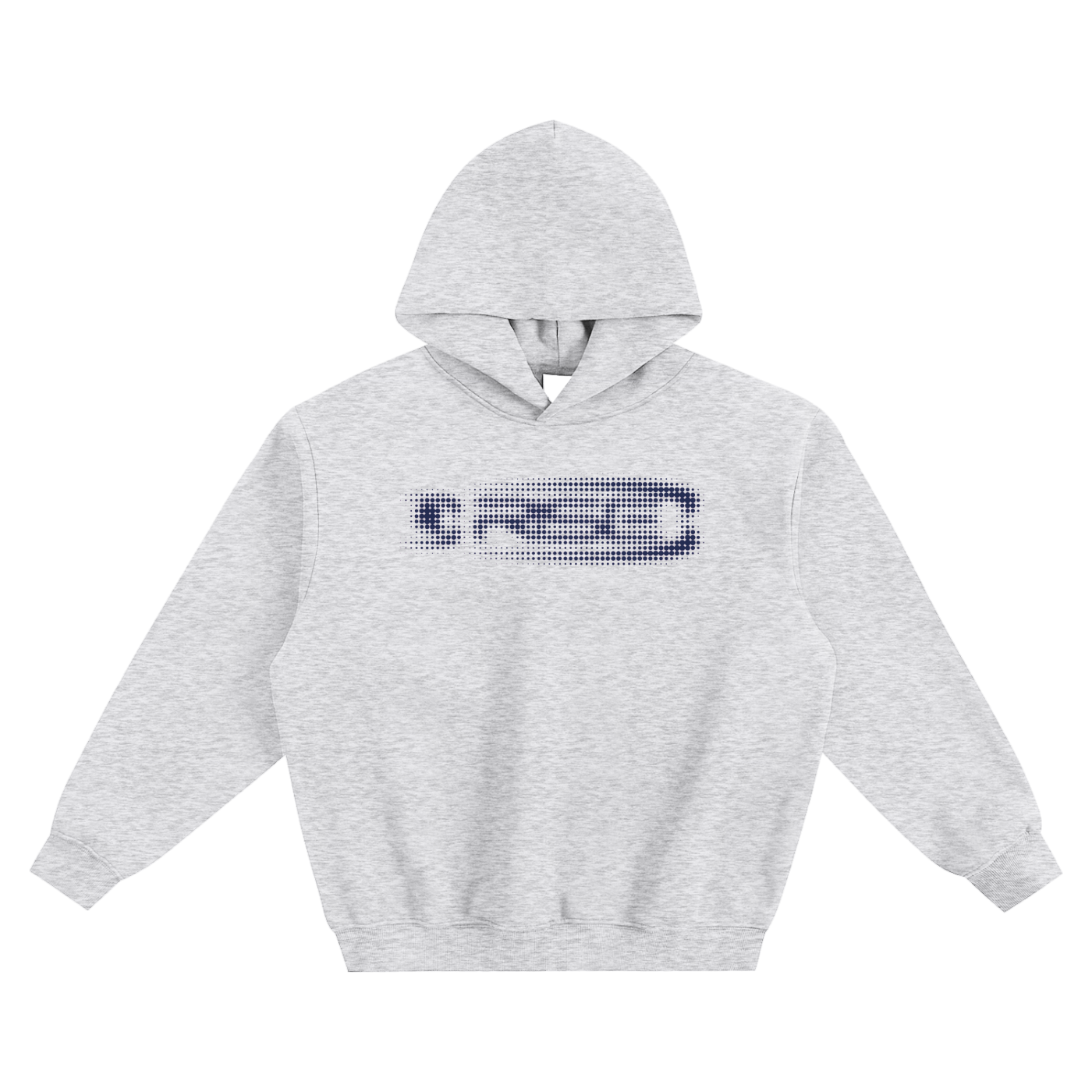 Glitch Hoodie Grey + Navy