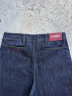 Raw Denim Jorts, Indigo