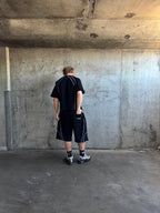 Contrast Tee, Black