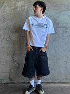 Glitch Tee, Black