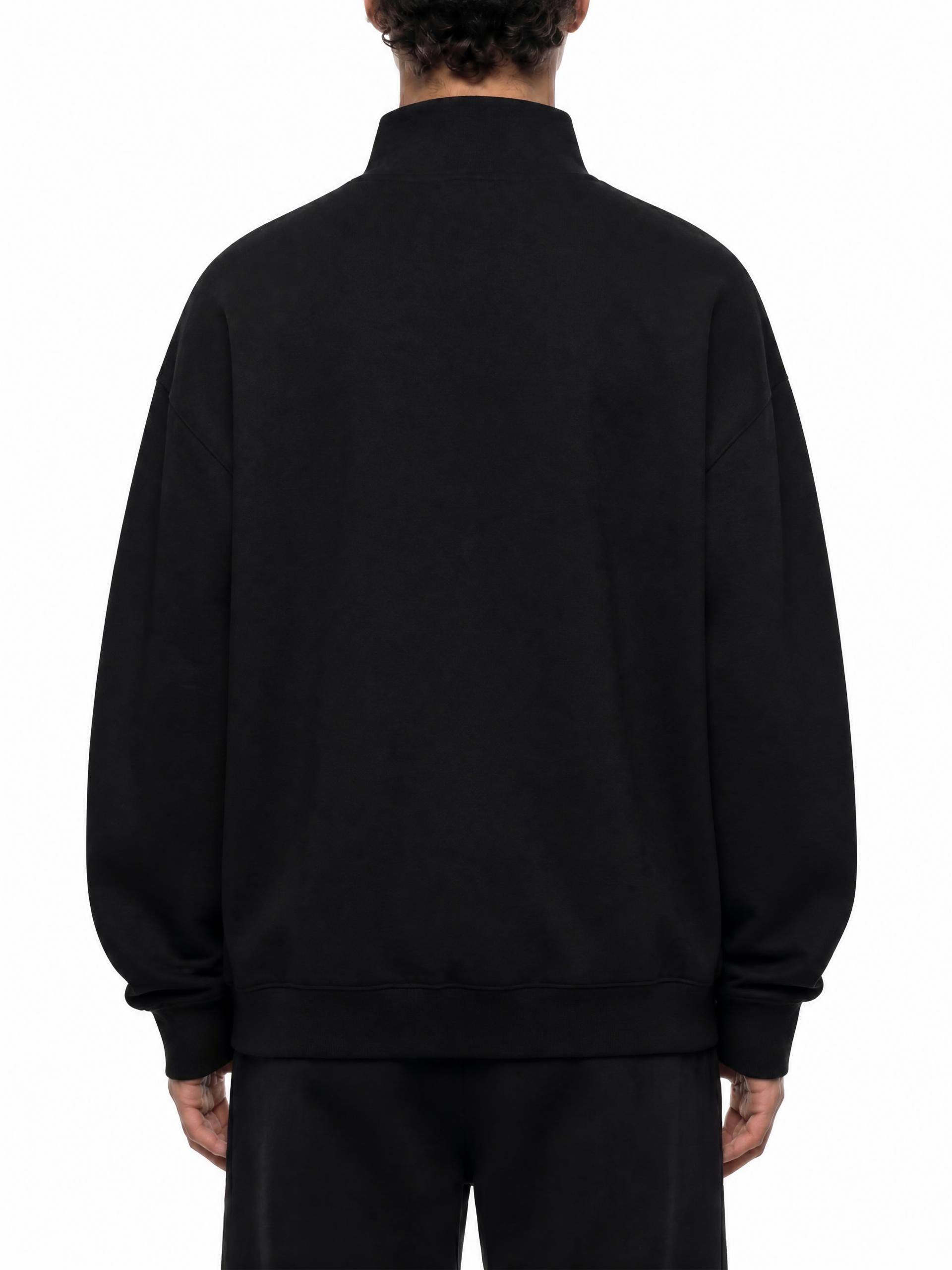 Quarter-Zip Black