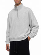 Quarter-Zip, Grey