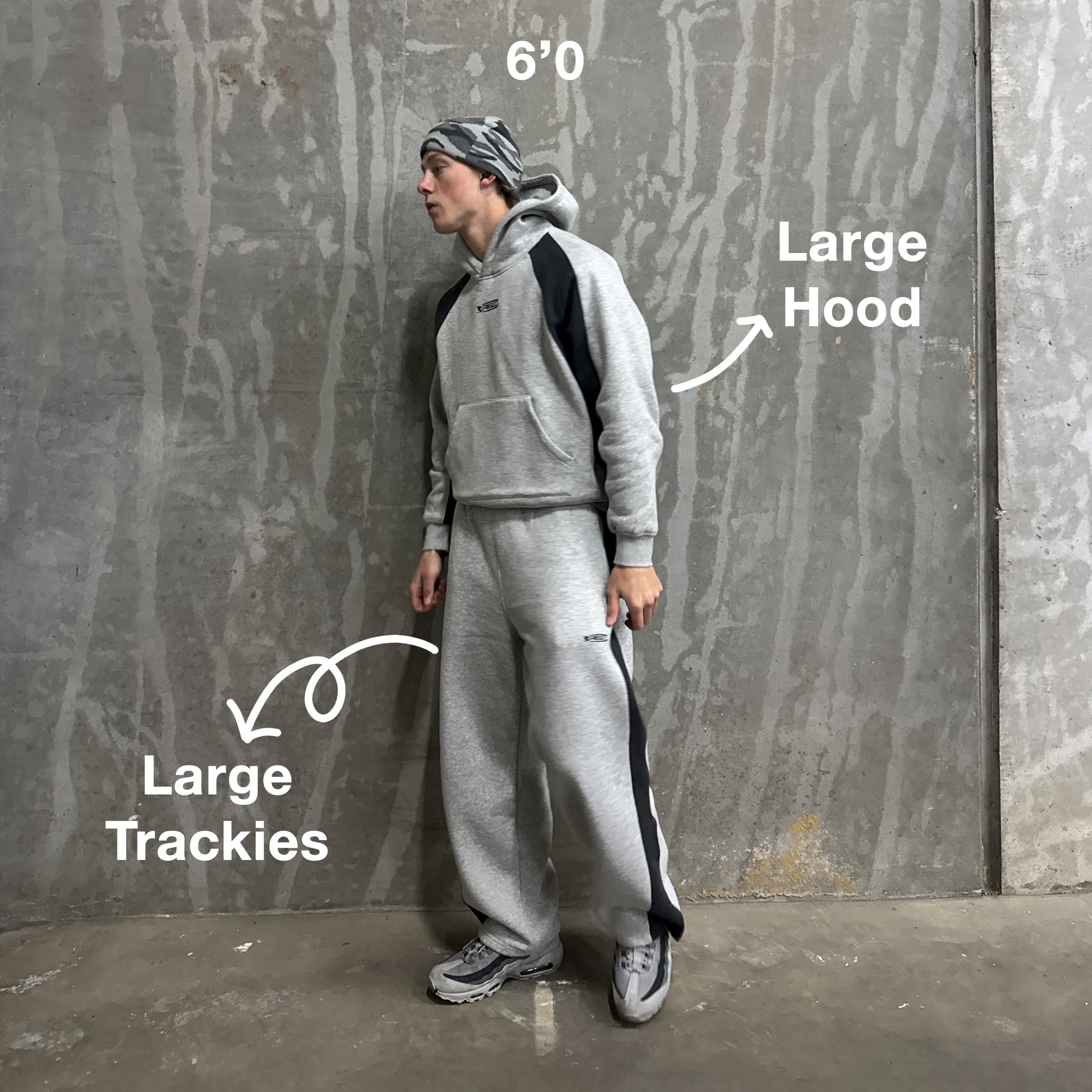 Overcast Hood, Grey