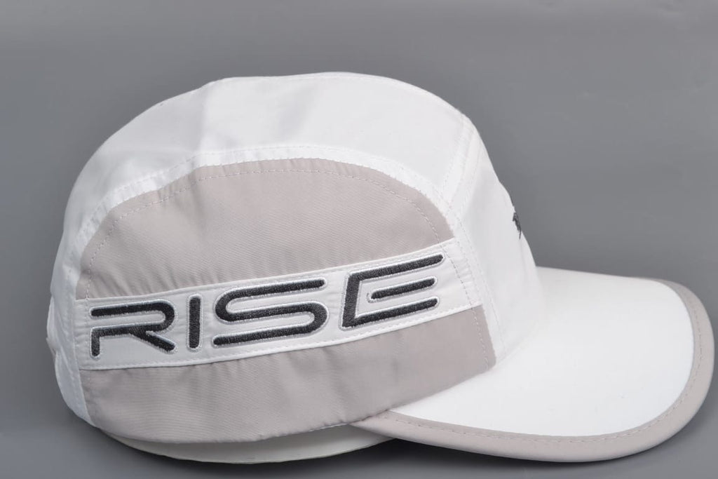 Cap, in White and Grey