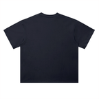 Plaid Tee, Navy