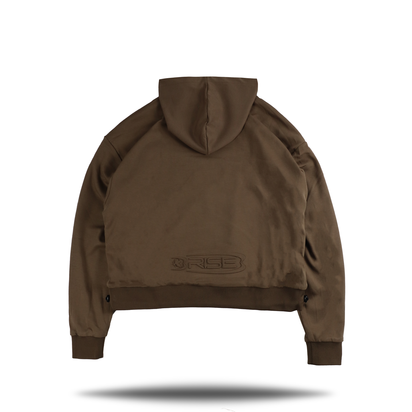 Reversible Hoodie, Grey + Brown