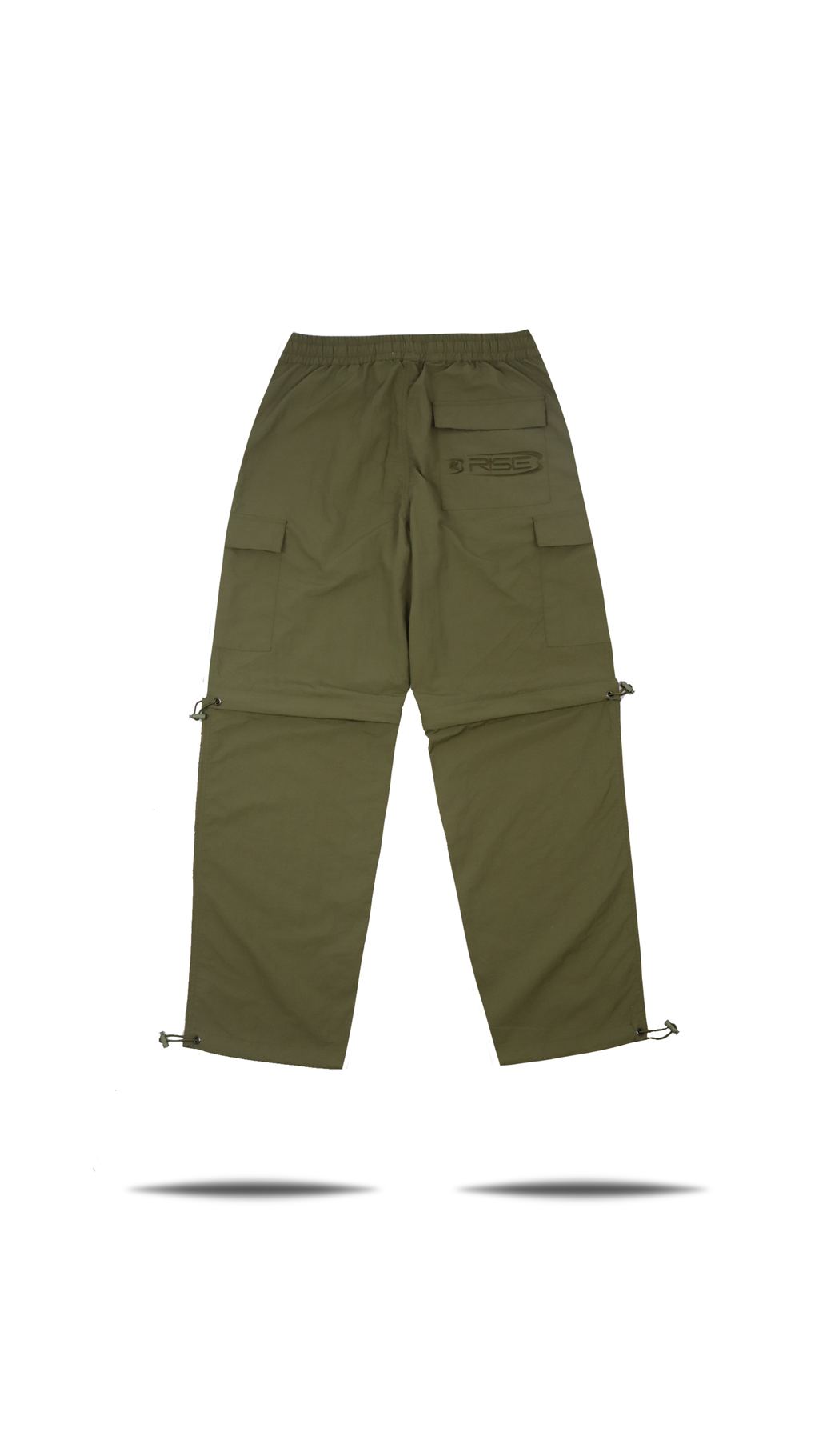 Detachable Parachutes, in olive
