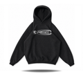 Glitch Hood Black, White