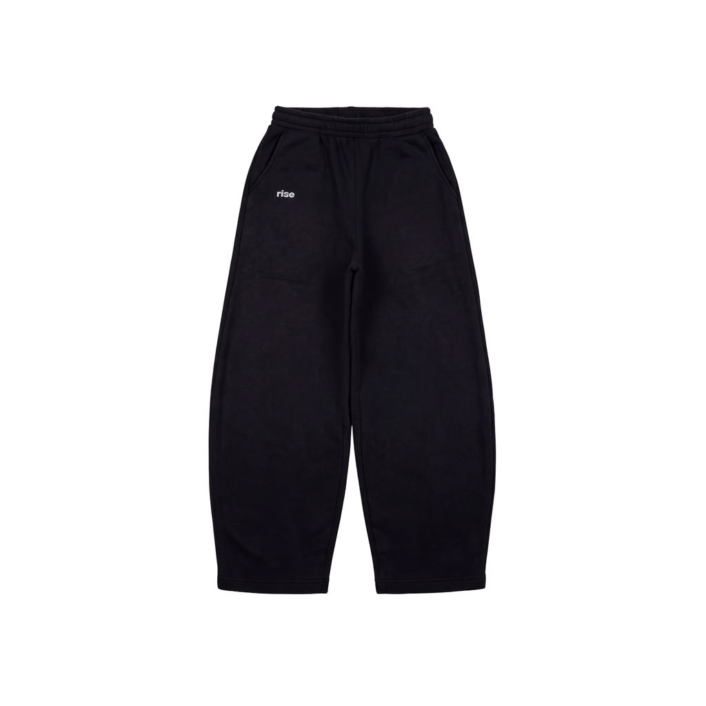 Core Baggy Sweatpants, Black