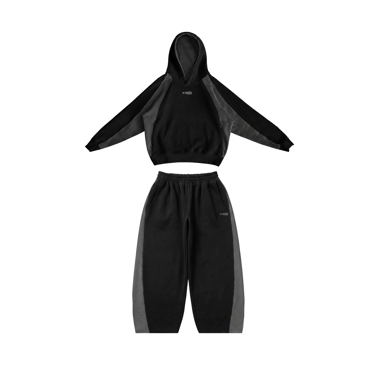 Overcast Tracksuit Bundle, Black (Pre Order)