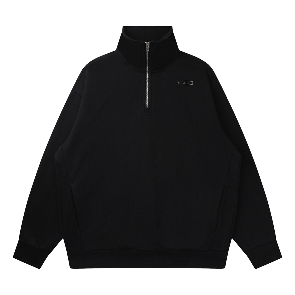 Quarter-Zip Black