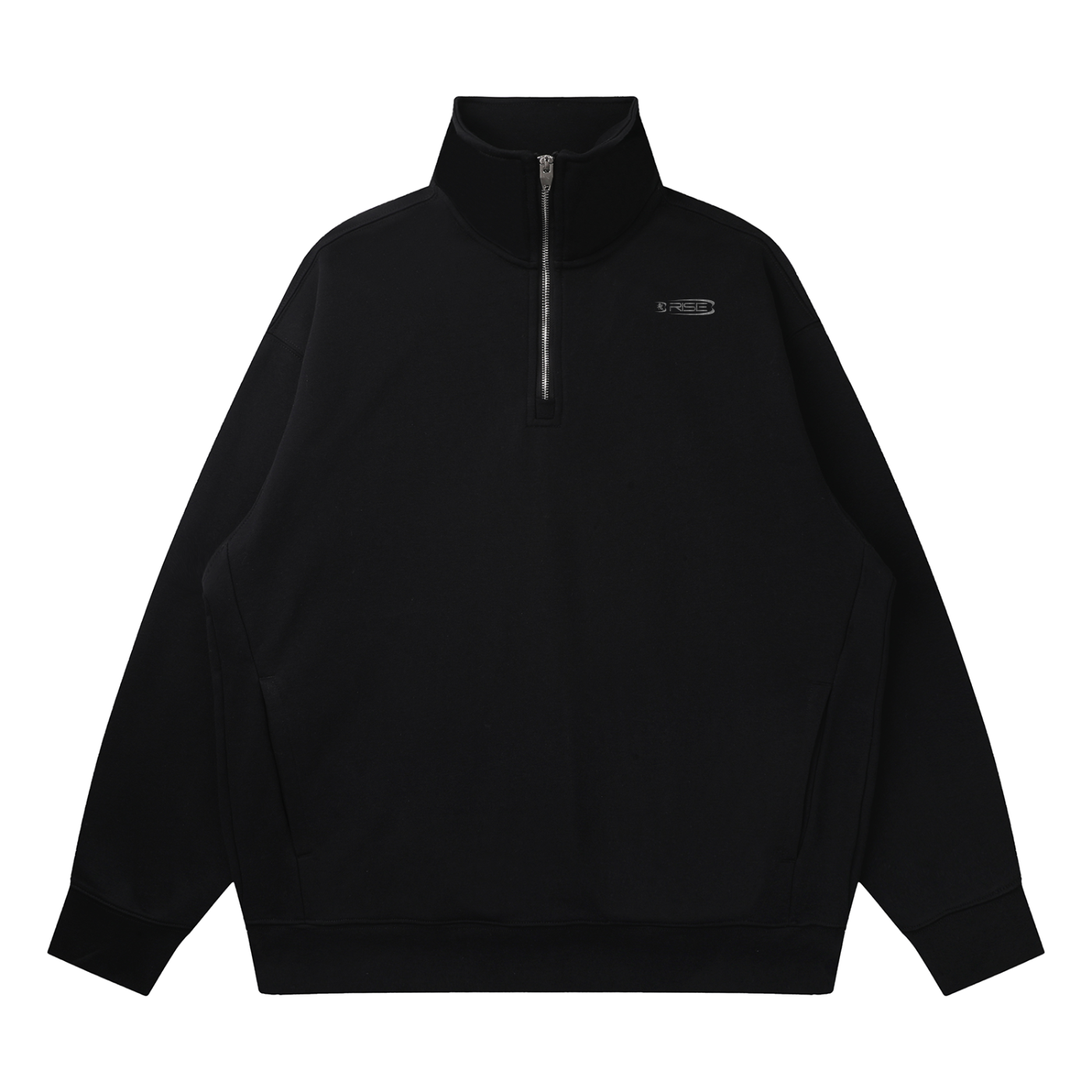 Quarter-Zip Black