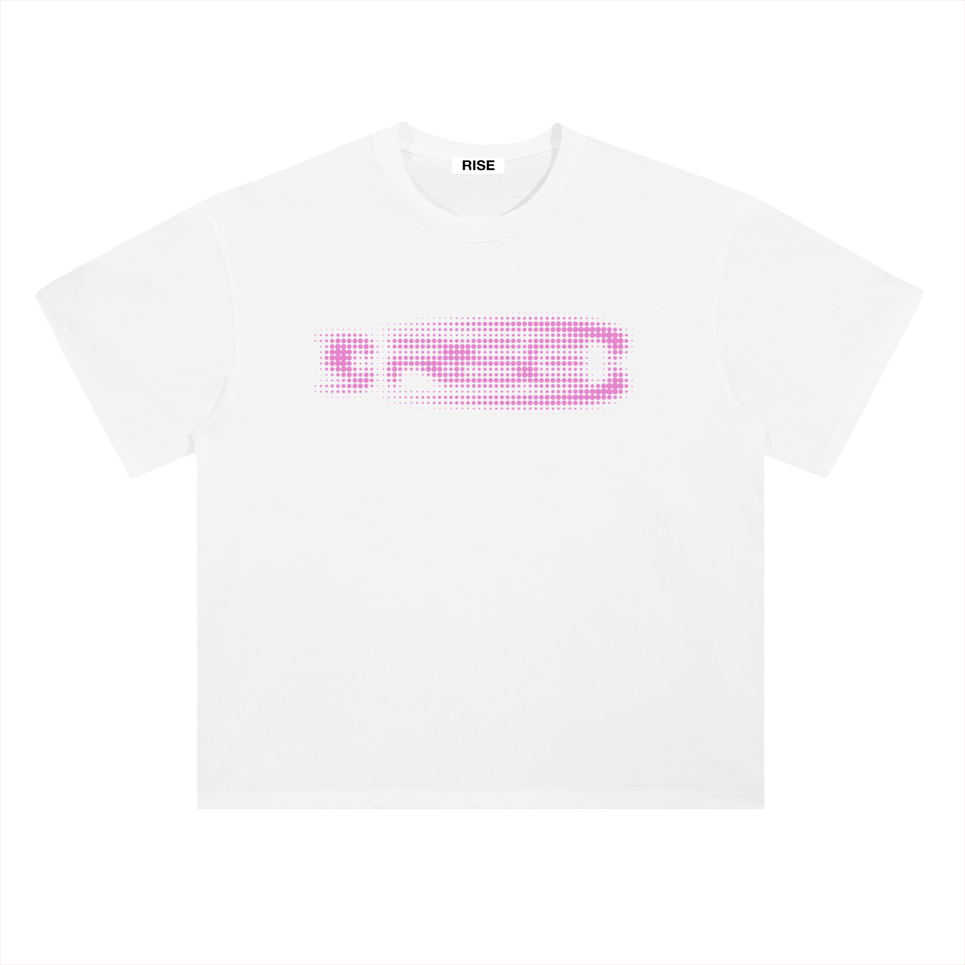 Glitch Tee, pink