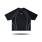Contrast Tee, Black