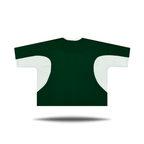 Panel Tee, in Green