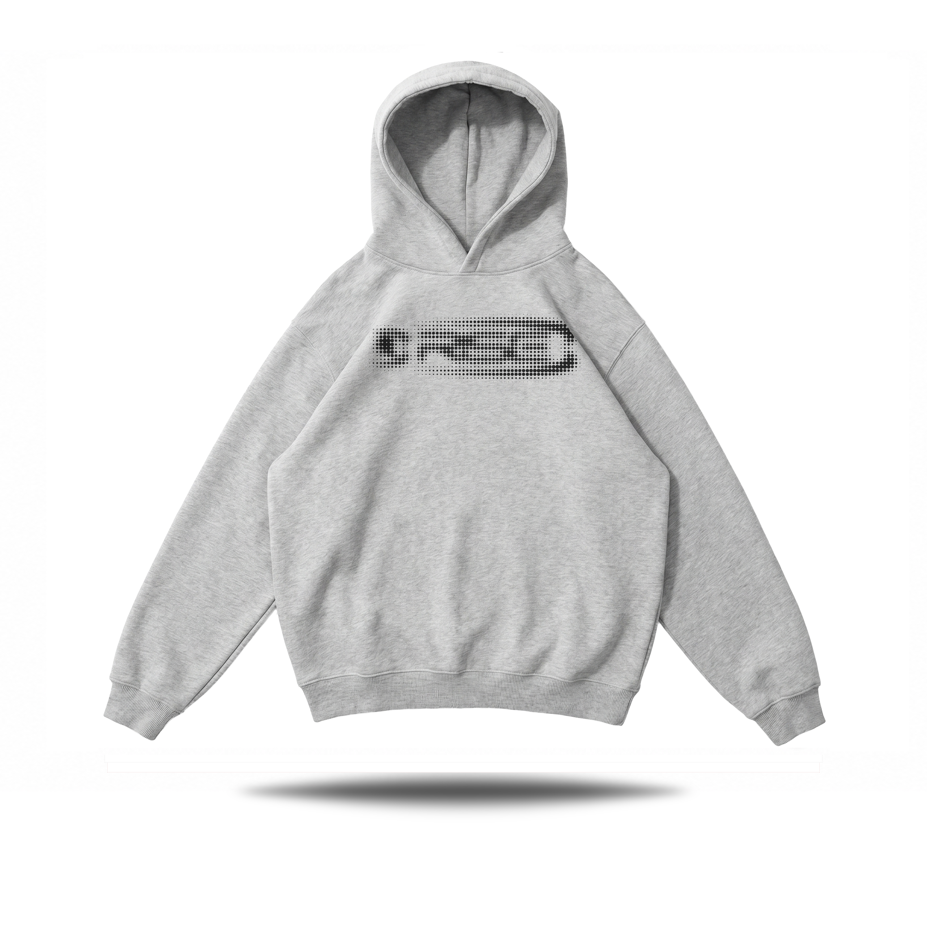 Glitch Hood Grey, Black