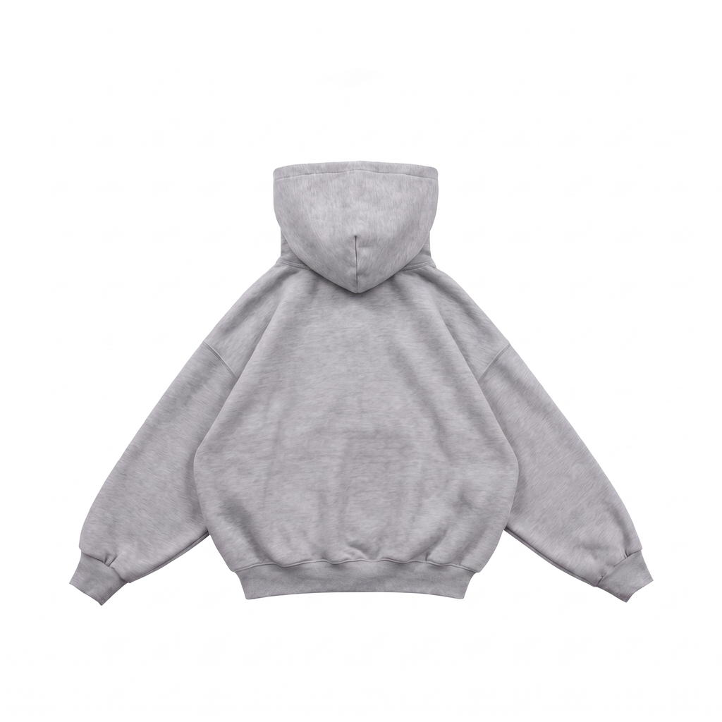 Core Zip-up Hoodie, Grey