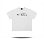 Plaid Tee, Light Grey