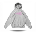Glitch Grey Hood, Pink