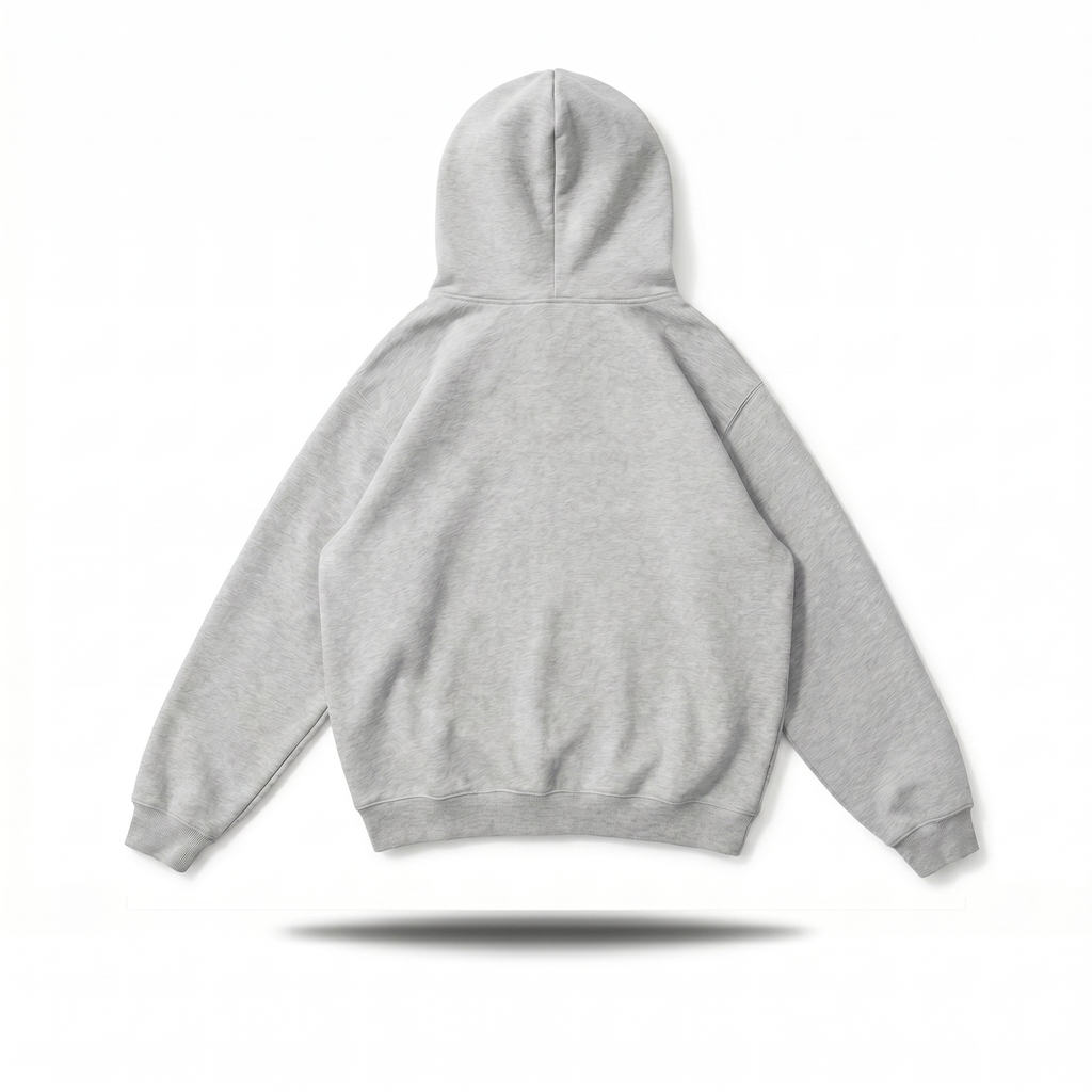 Glitch Hoodie Grey + Navy