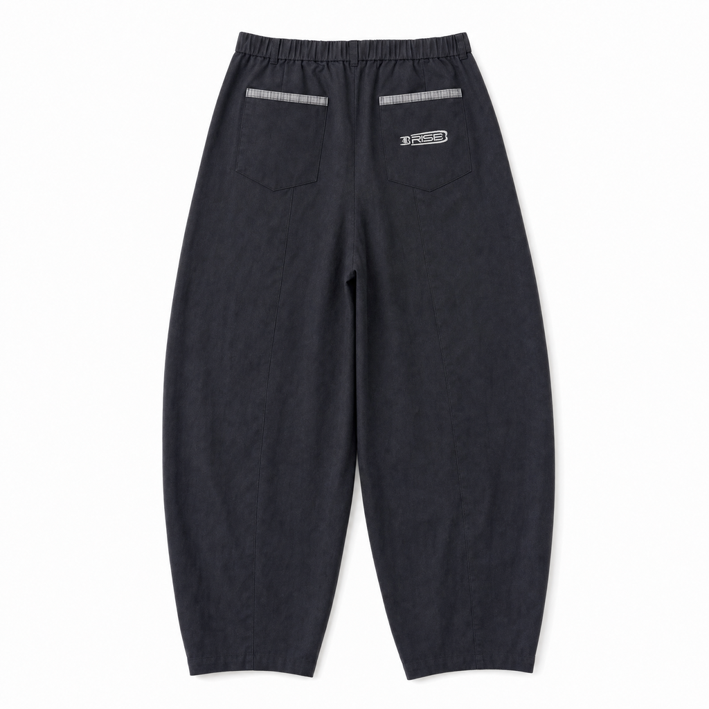Balloon Plaid Pant