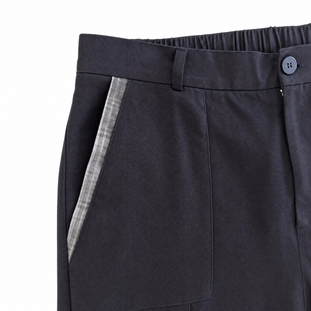 Balloon Plaid Pant