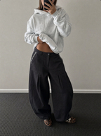 Balloon Plaid Pant
