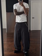Balloon Plaid Pant