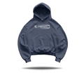 Glitch Hoodie, Blue-Grey