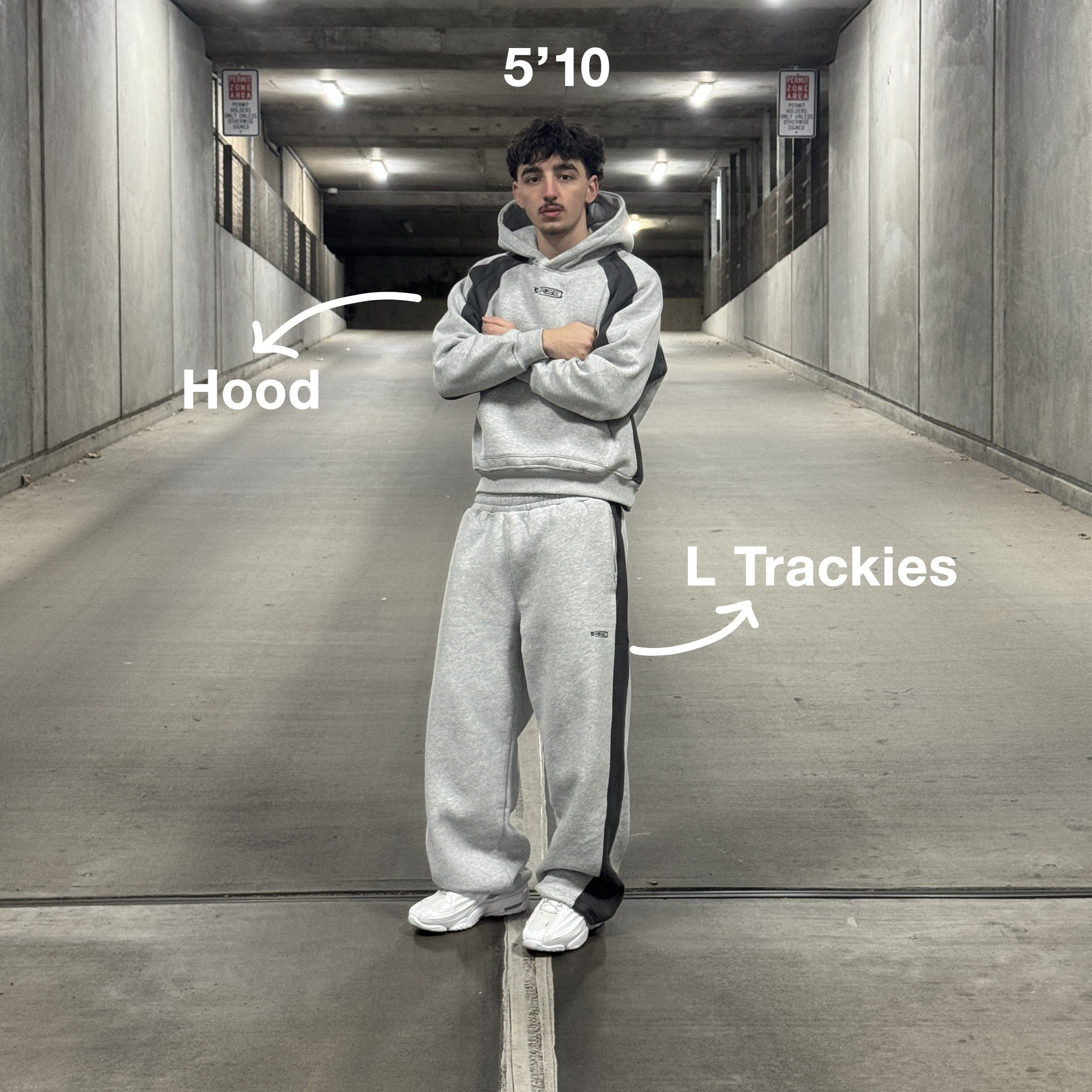 Overcast Hood, Grey