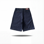 Raw Denim Jorts, Indigo