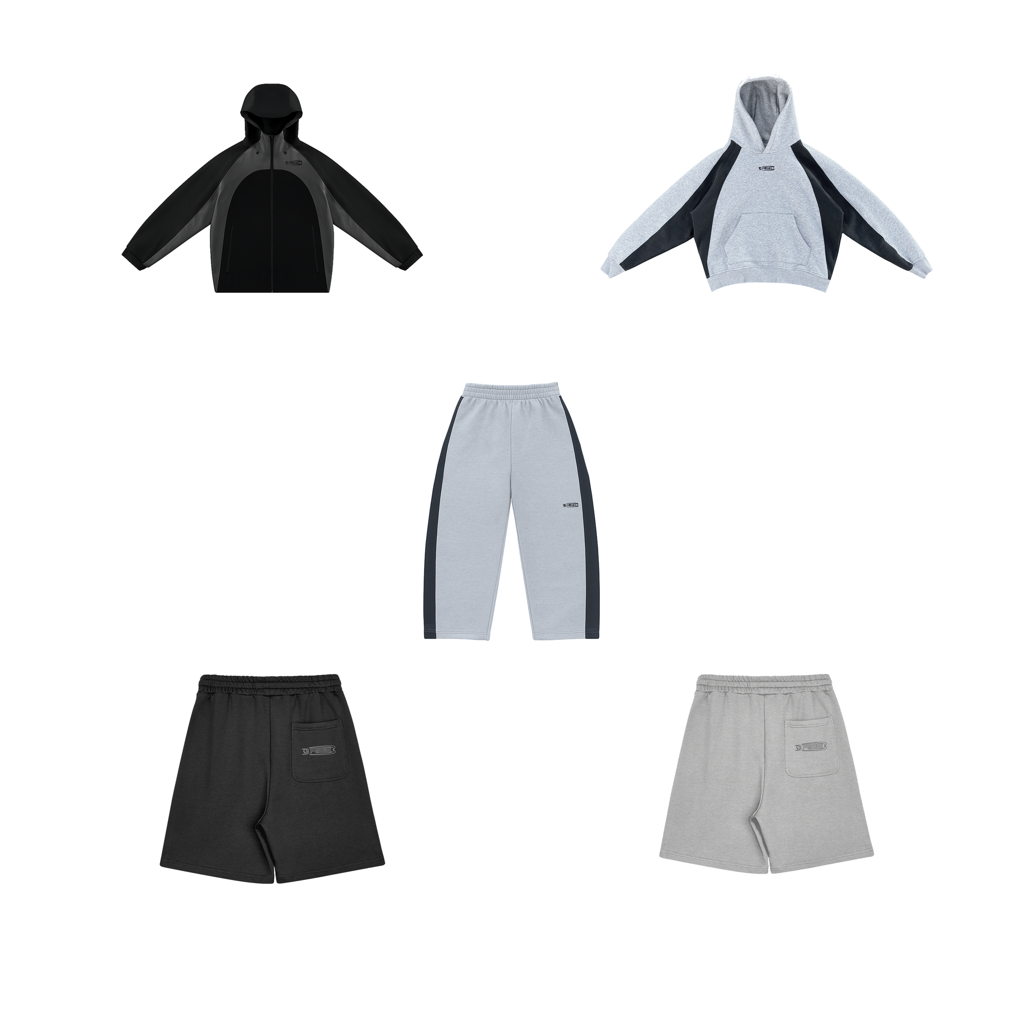 "Overcast" Hoodie Bundle - Black