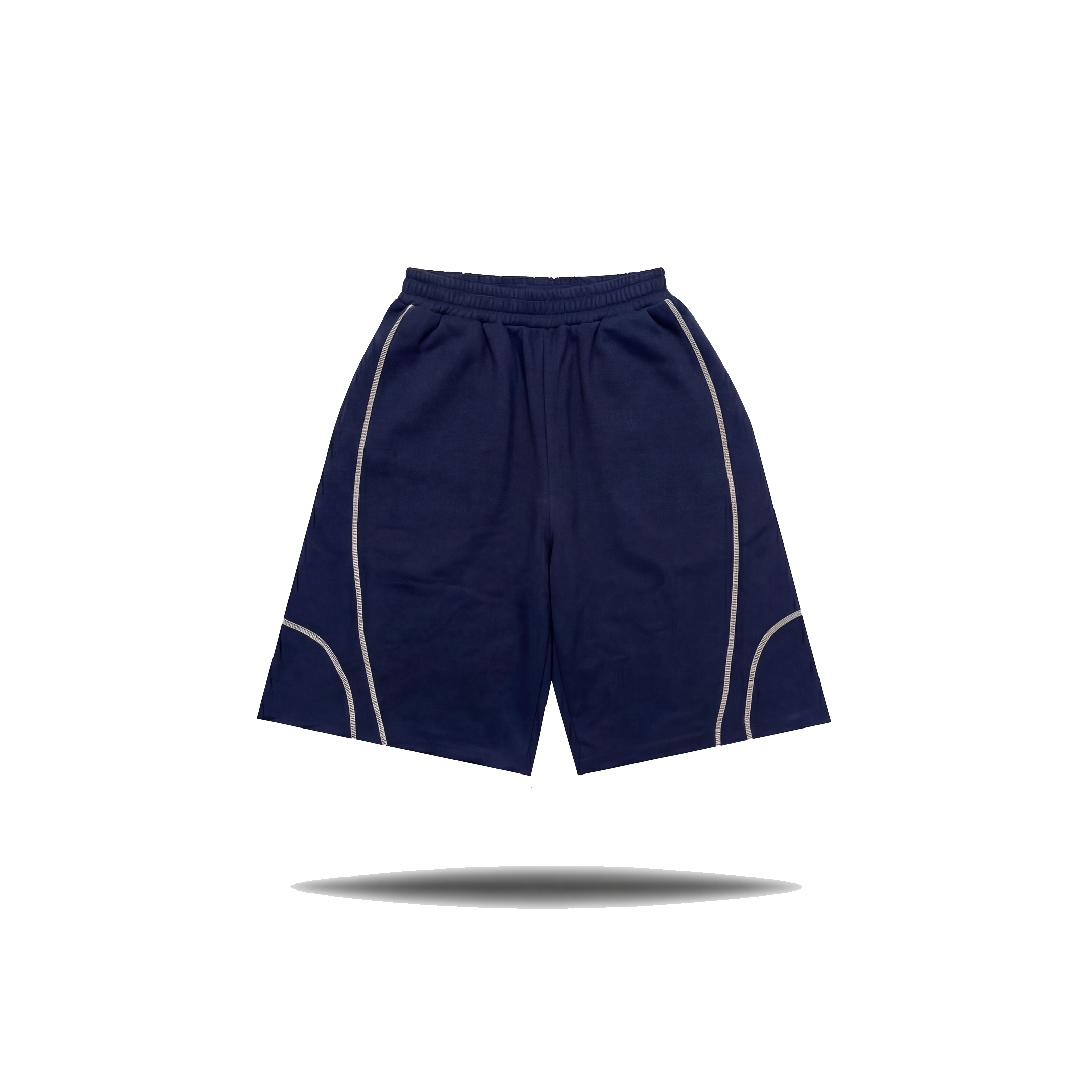 Contrast Shorts, Navy