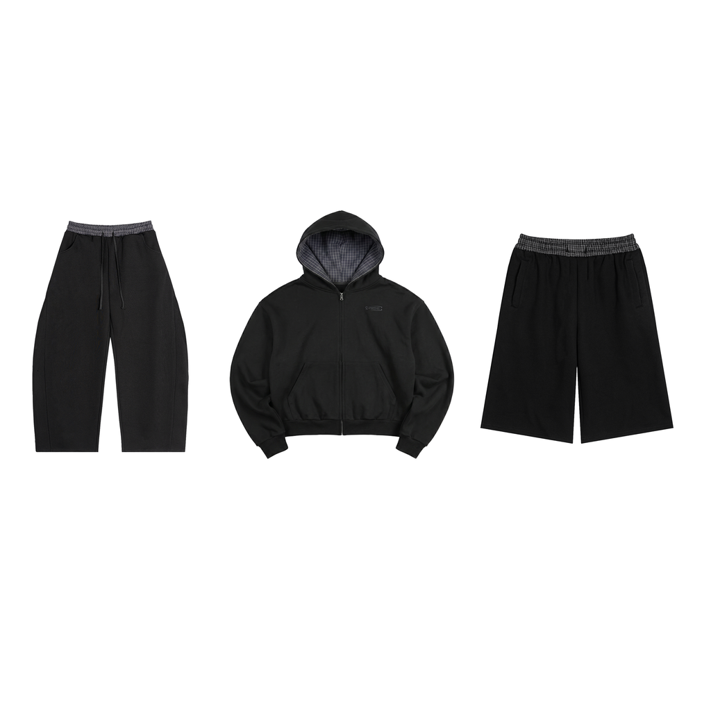 Tri Factor, Plaid Black