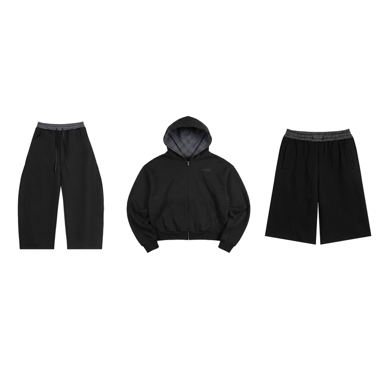 Tri Factor, Plaid Black
