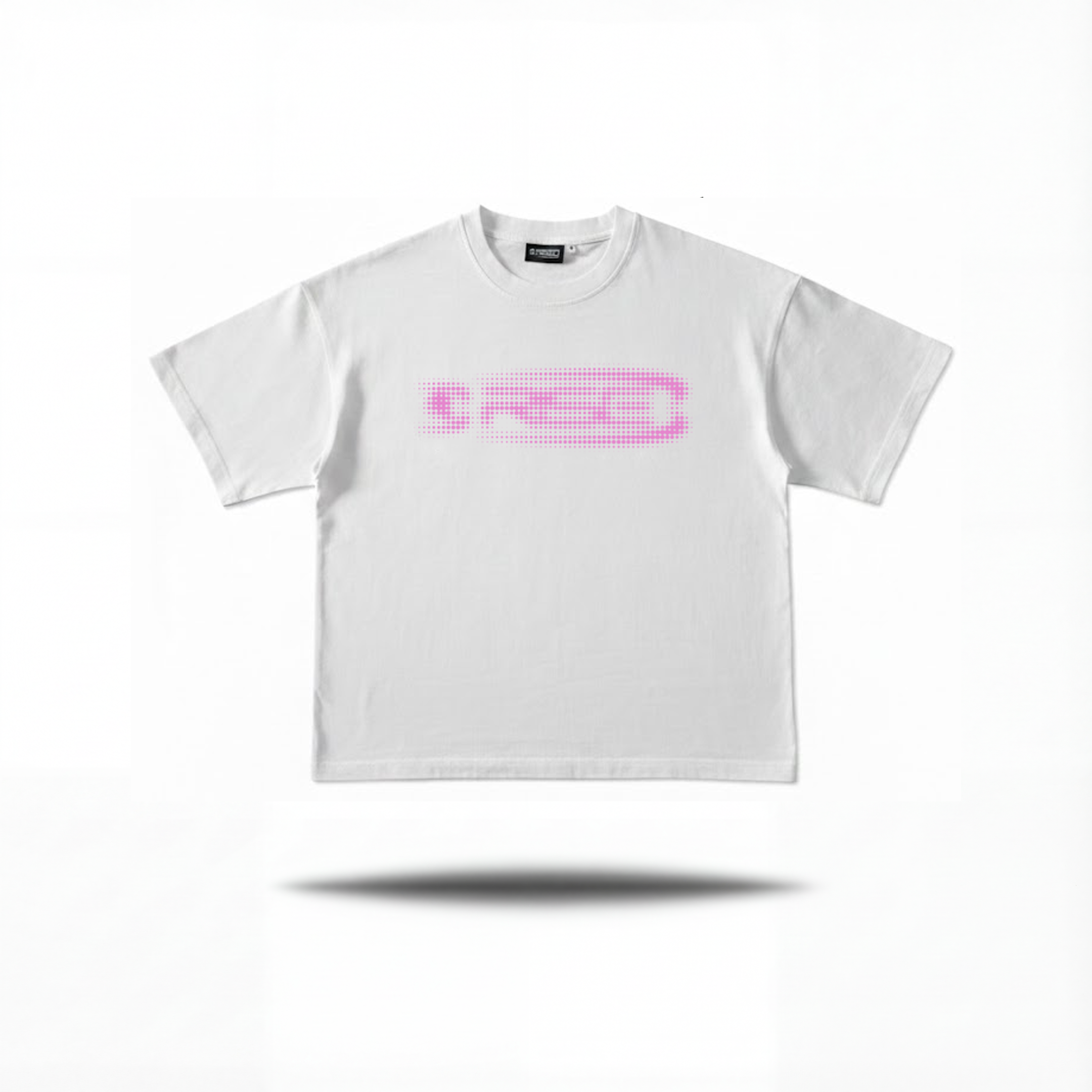 Glitch Tee, Pink