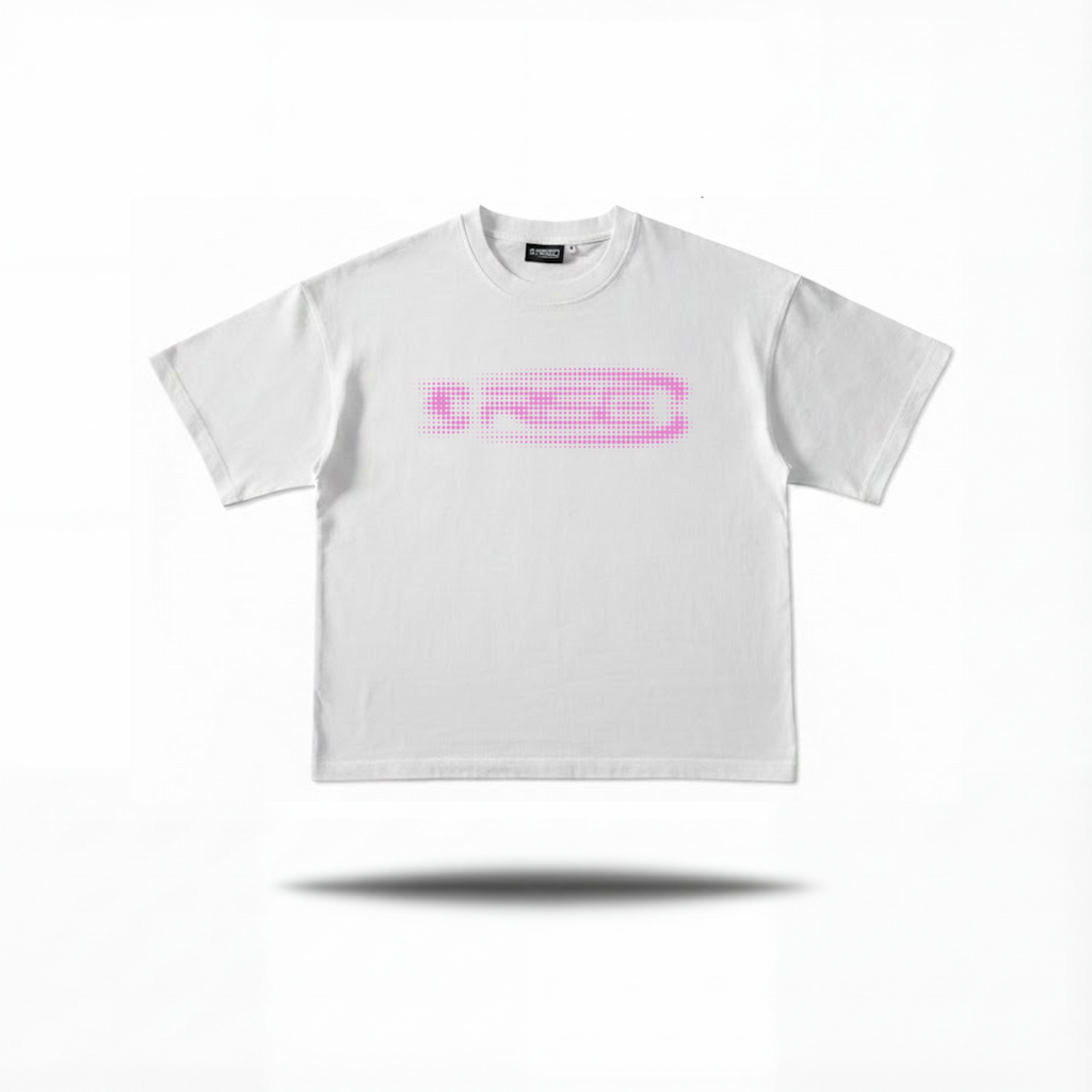 Glitch Tee, pink