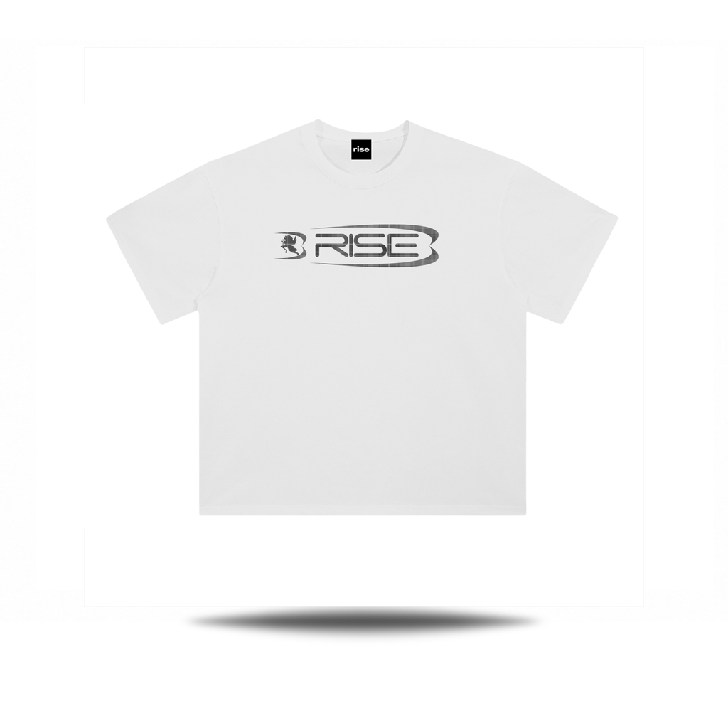 Plaid Tee, White